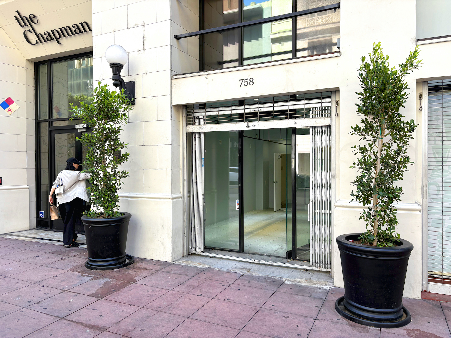 Bright LED showroom lighting at 758 S Broadway retail space